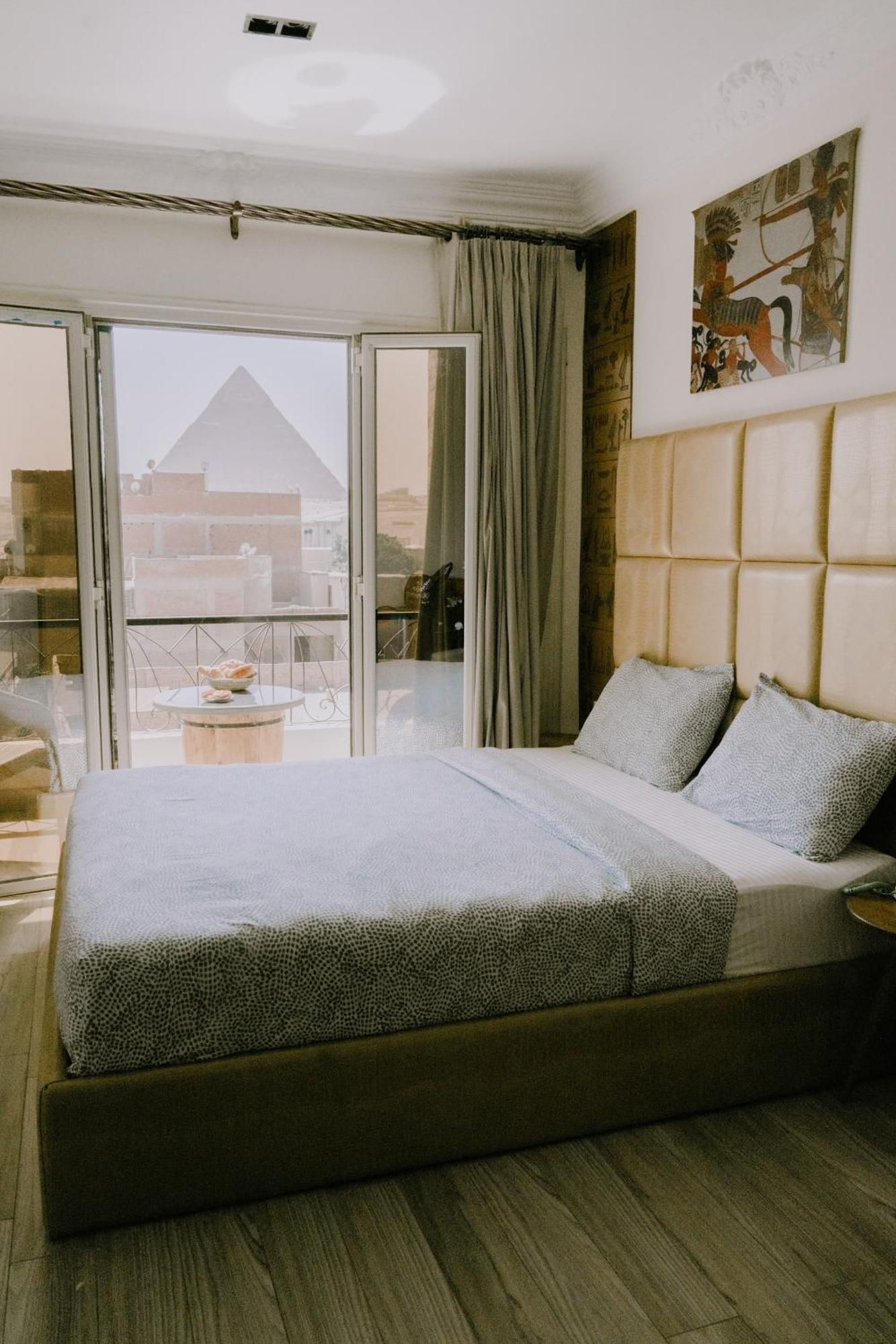 Jimmy Pyramids Hotel Kafret el-Gabal Eksteriør bilde