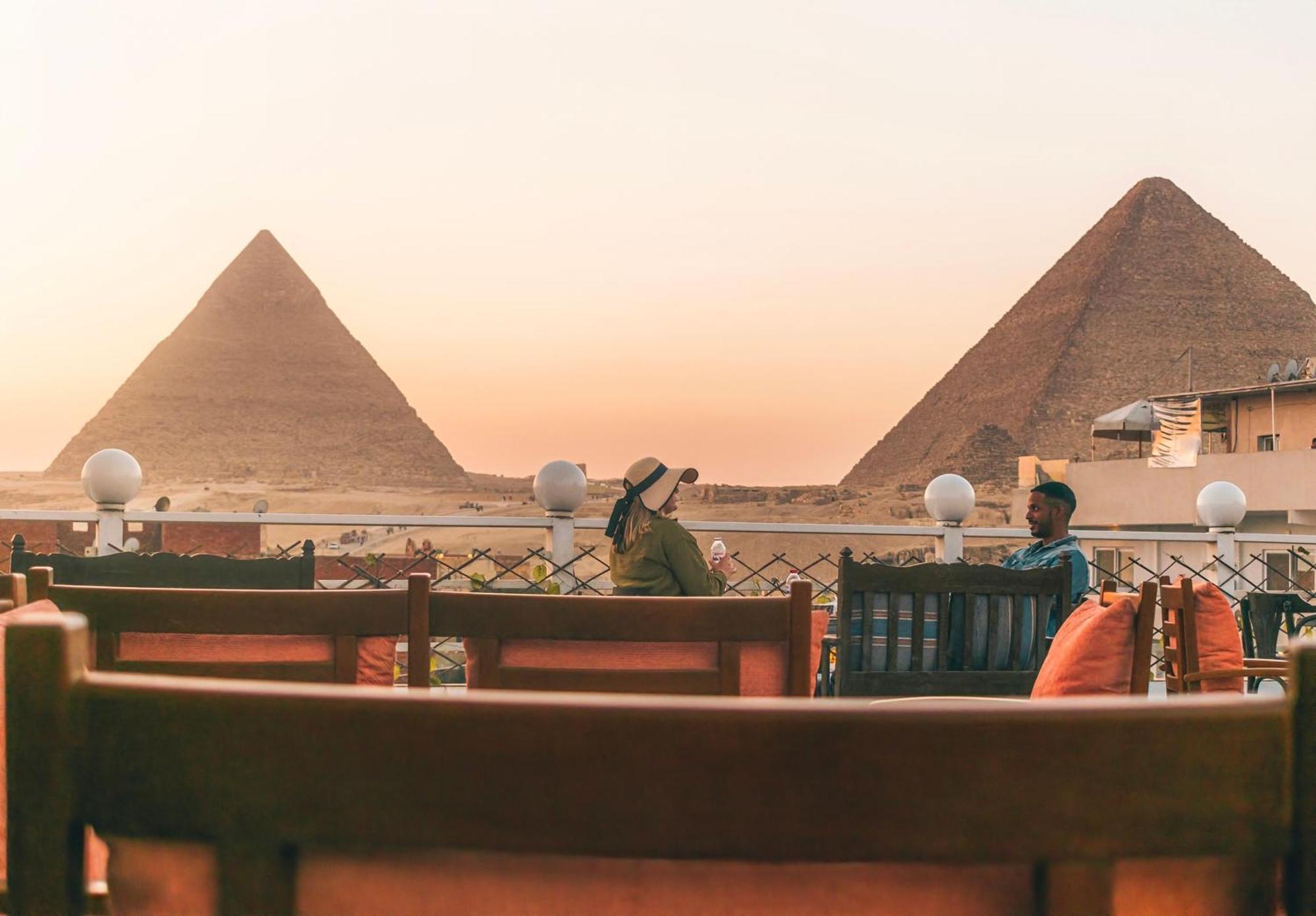Jimmy Pyramids Hotel Kafret el-Gabal Eksteriør bilde