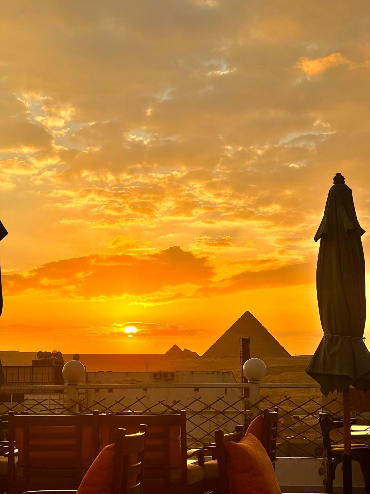 Jimmy Pyramids Hotel Kafret el-Gabal Eksteriør bilde