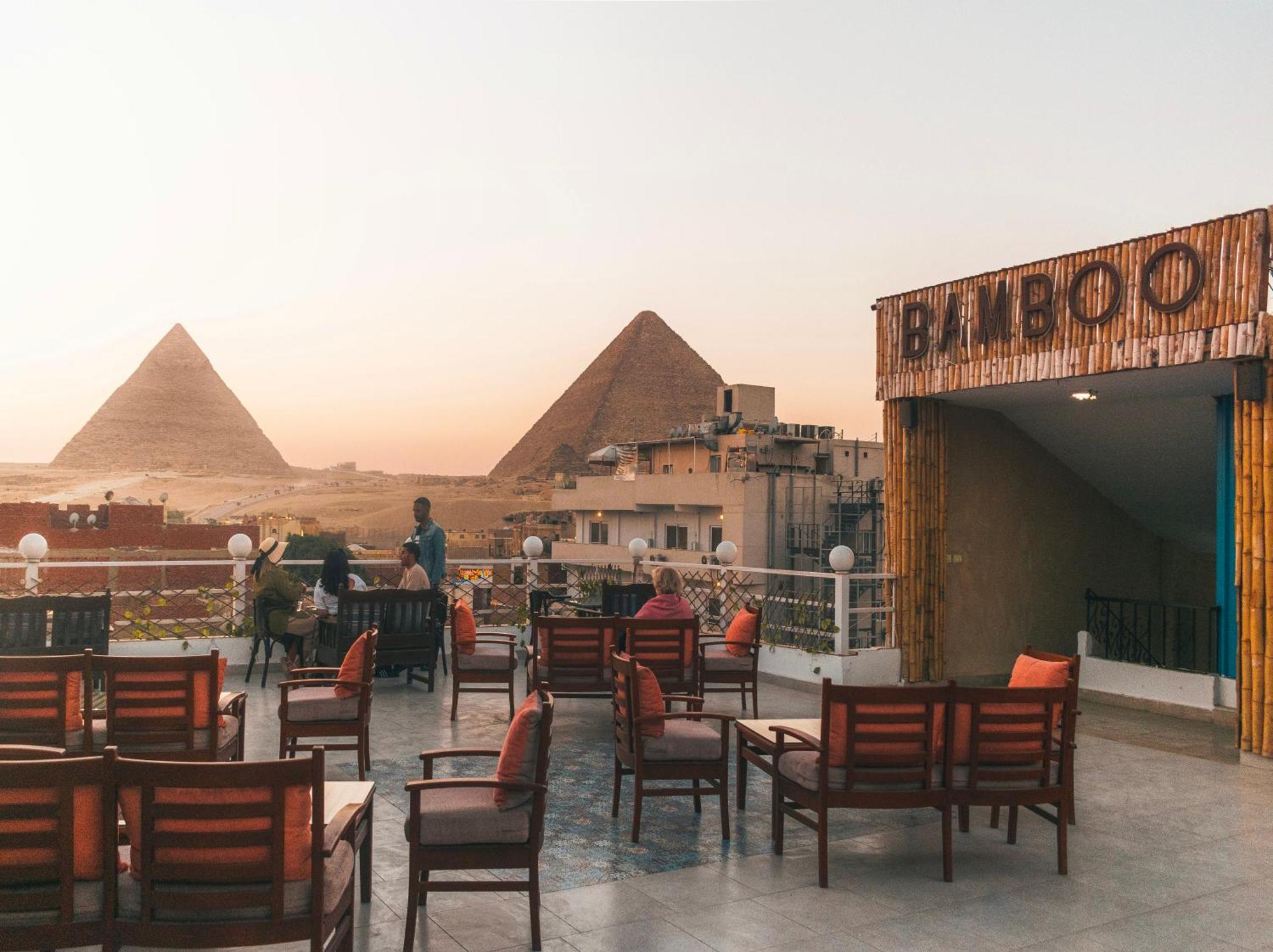 Jimmy Pyramids Hotel Kafret el-Gabal Eksteriør bilde