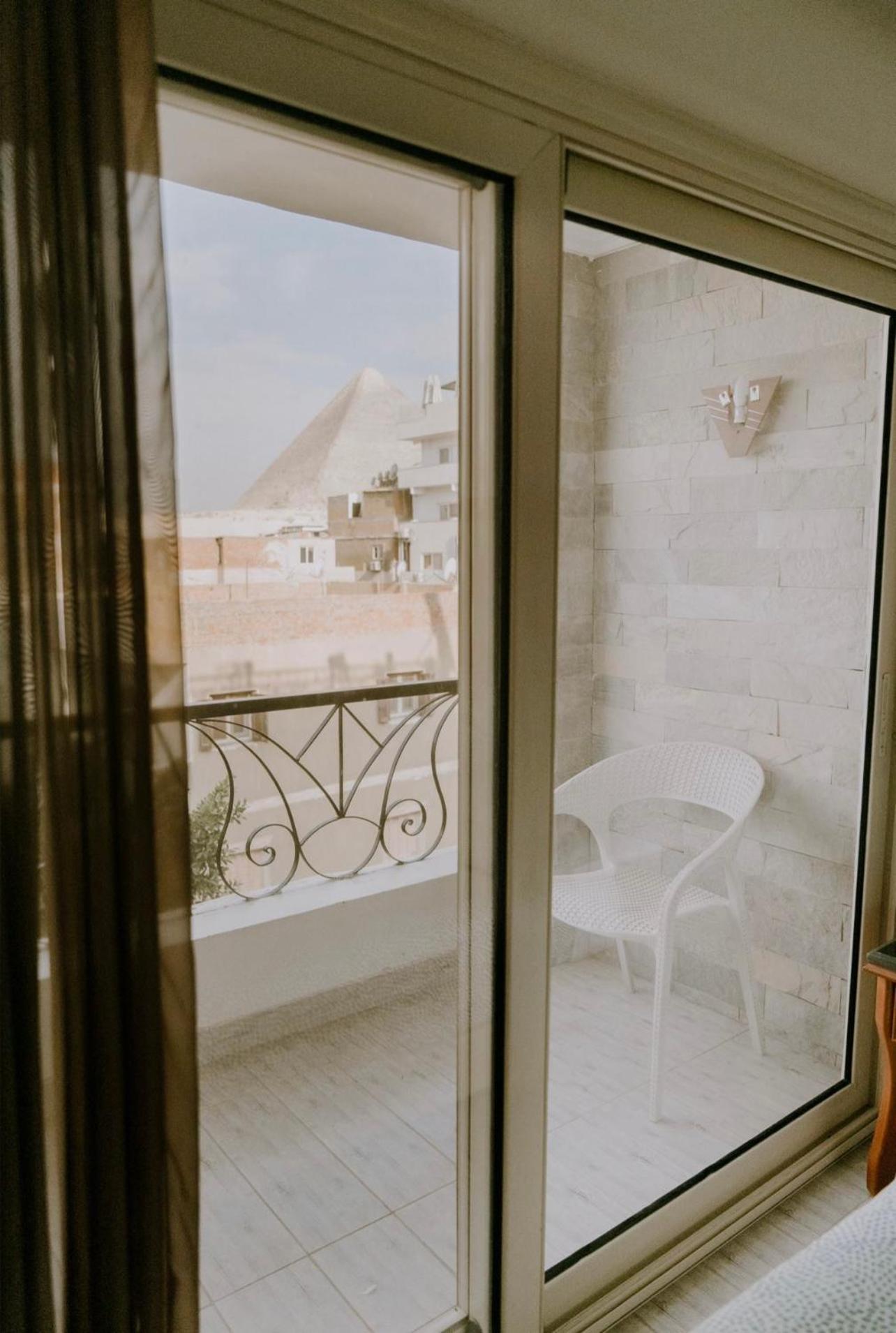 Jimmy Pyramids Hotel Kafret el-Gabal Eksteriør bilde