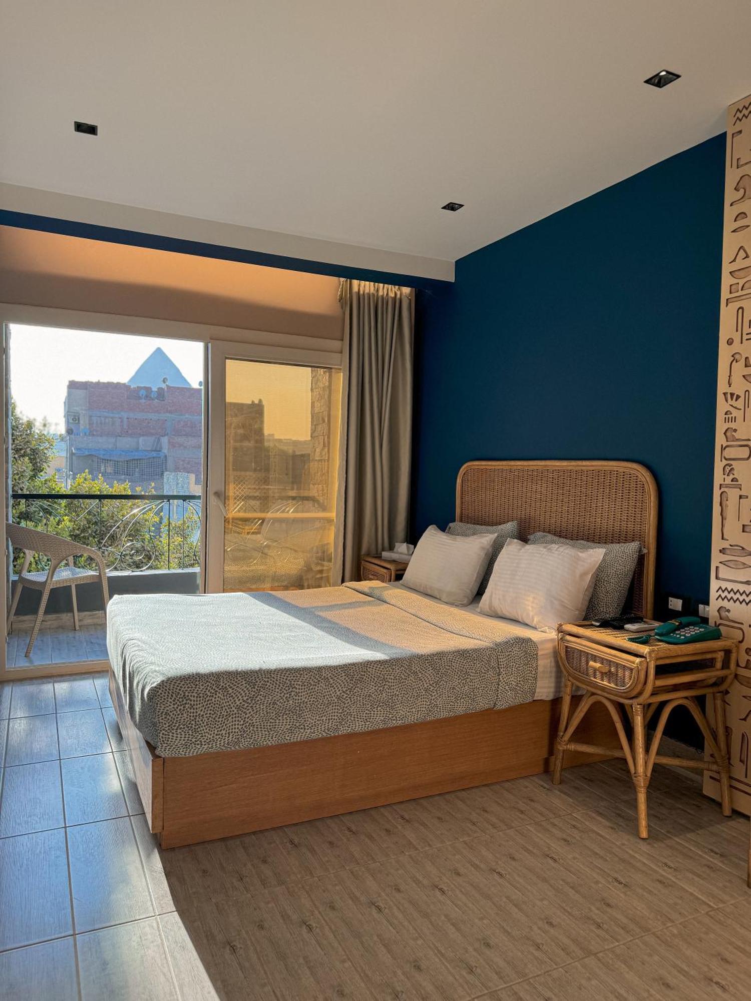 Jimmy Pyramids Hotel Kafret el-Gabal Eksteriør bilde