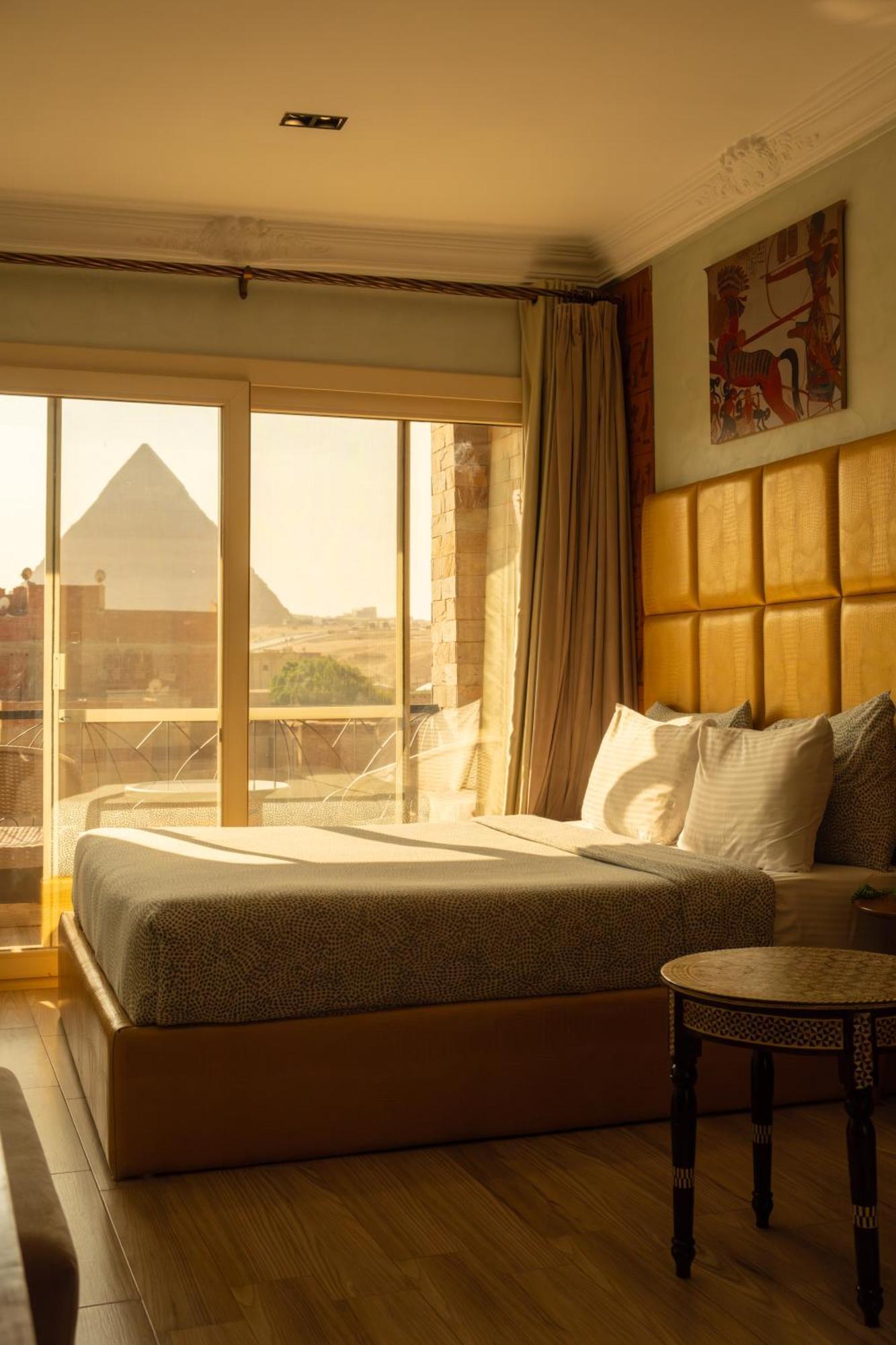 Jimmy Pyramids Hotel Kafret el-Gabal Eksteriør bilde