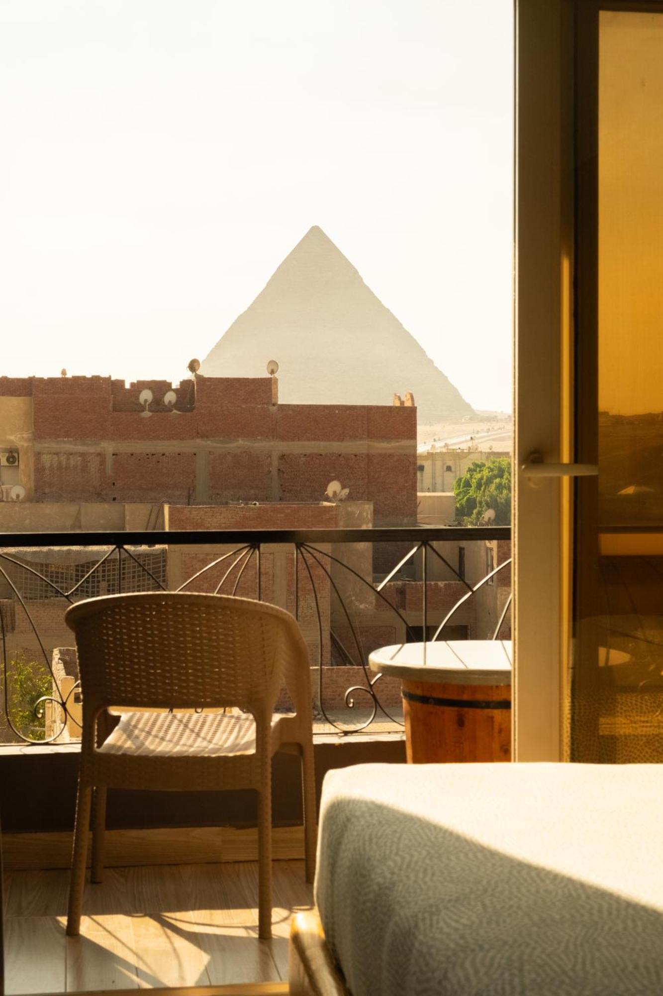 Jimmy Pyramids Hotel Kafret el-Gabal Eksteriør bilde