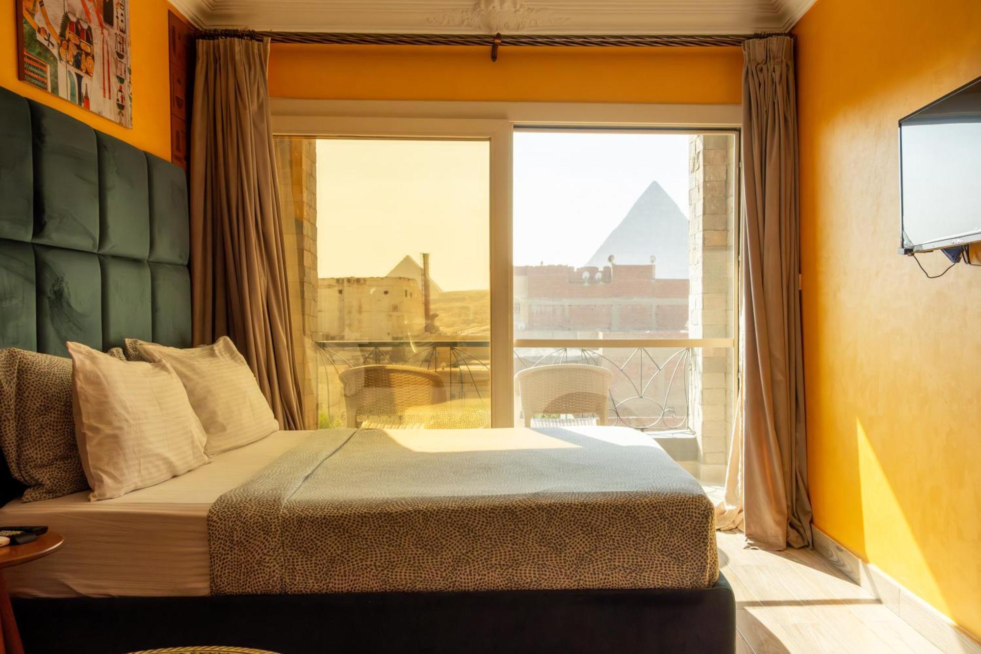 Jimmy Pyramids Hotel Kafret el-Gabal Eksteriør bilde