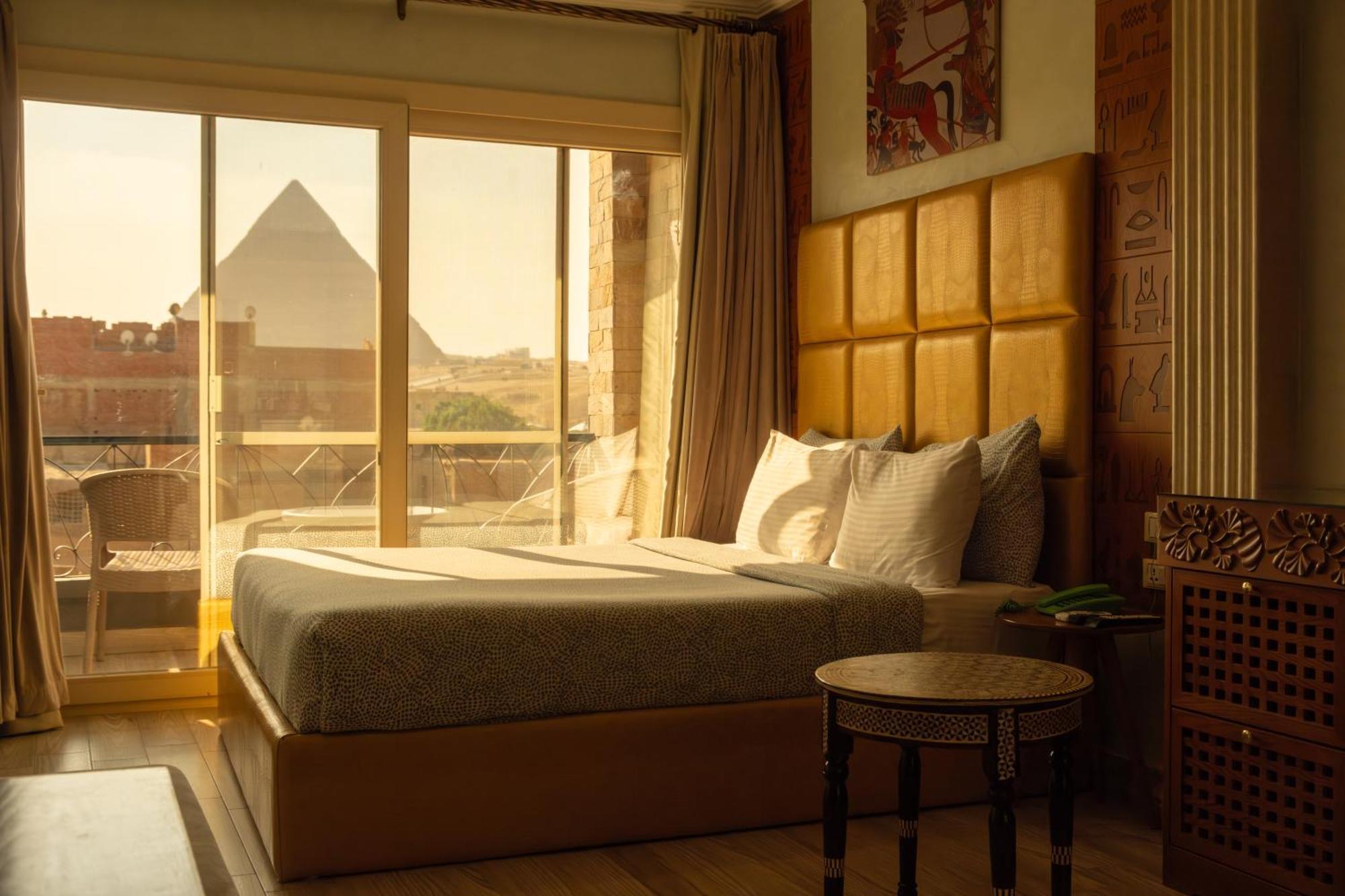 Jimmy Pyramids Hotel Kafret el-Gabal Eksteriør bilde