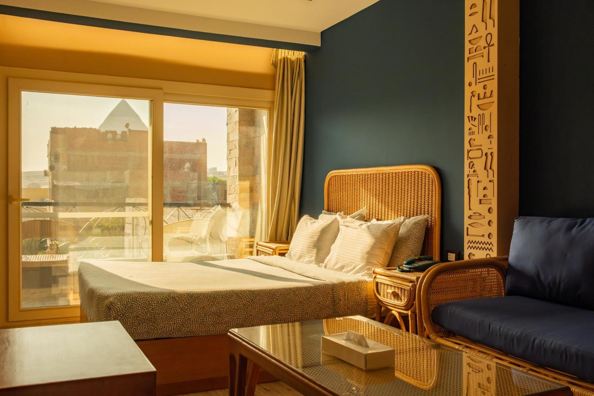 Jimmy Pyramids Hotel Kafret el-Gabal Eksteriør bilde